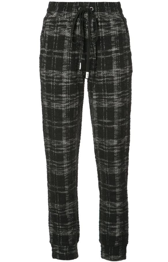 SIGNATURE EYES JOGGER BLACK TWEED
