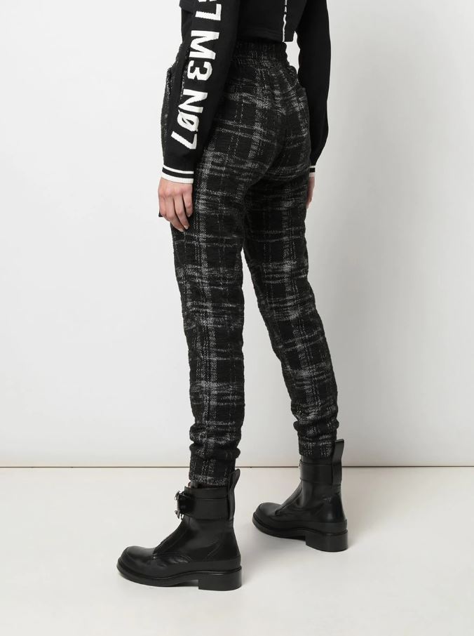 SIGNATURE EYES JOGGER BLACK TWEED