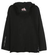 SKRIBBLE OVERSIZED HOODIE BLACK