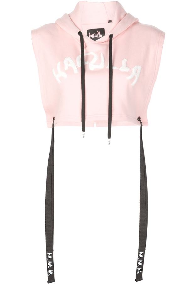 NOUVEAU CROP HOODIE PINK