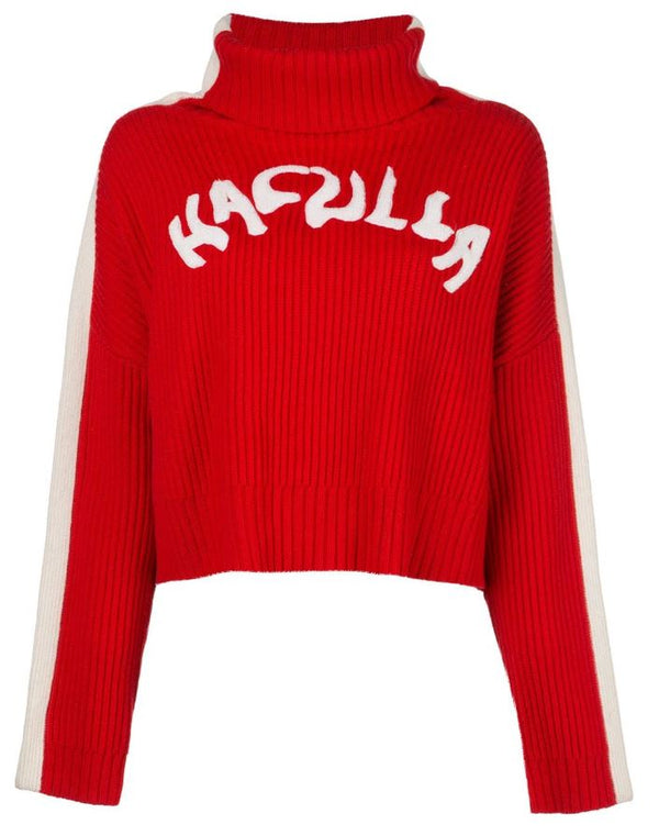 NOUVEAU SWEATER RED/ WHITE