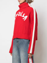 NOUVEAU SWEATER RED/ WHITE