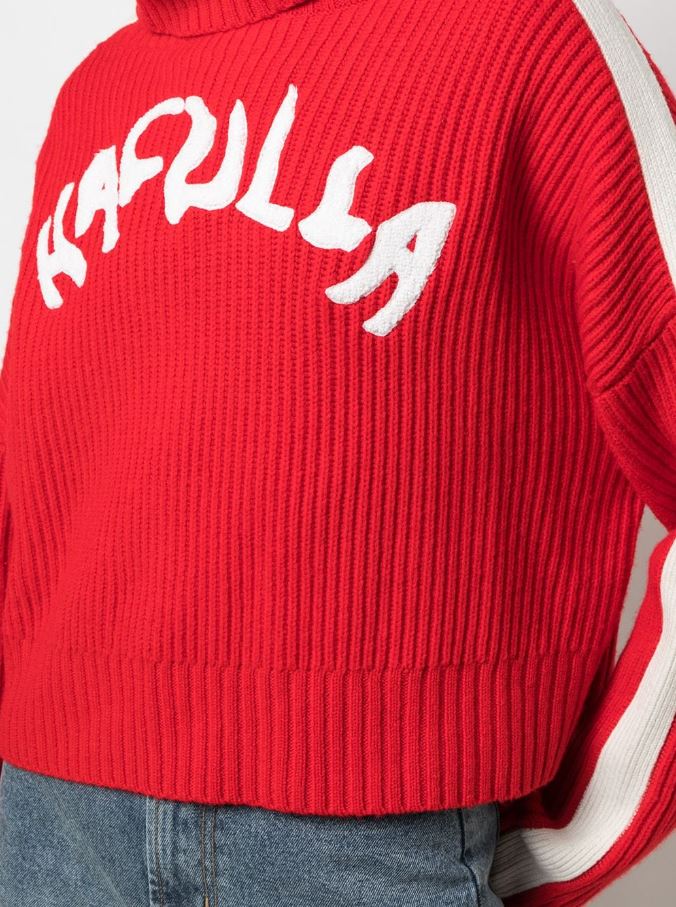 NOUVEAU SWEATER RED/ WHITE