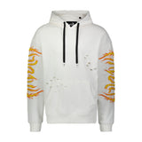 HAC ON FIRE HOODIE OFF WHITE