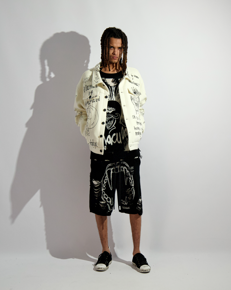 DISTRESSED HACULLA KNITTED SWEATER