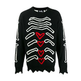 MY INSIDES SWEATER BLACK