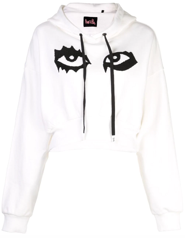 HAC EYES CROP HOODIE