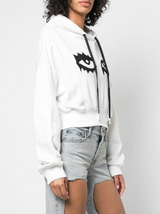 HAC EYES CROP HOODIE