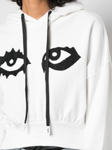 HAC EYES CROP HOODIE