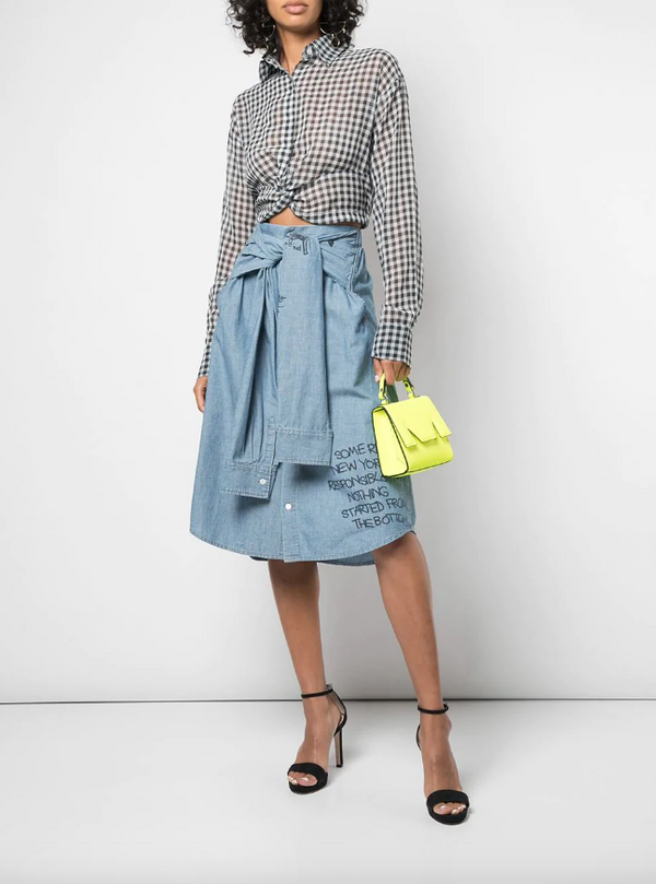 RESPONSIBLE FOR NOTHING HYBRID SKIRT