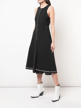 A LINE MIDI DRESS