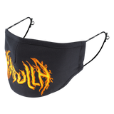 HAC ON FIRE MASK BLACK