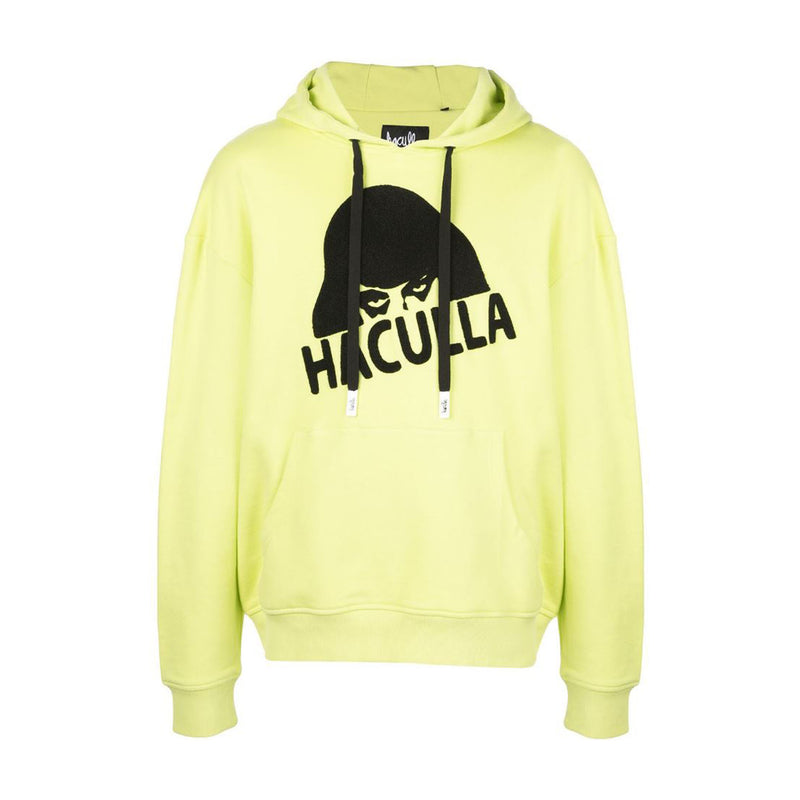 GLOSS DROP SHOULDER HOODIE LIME