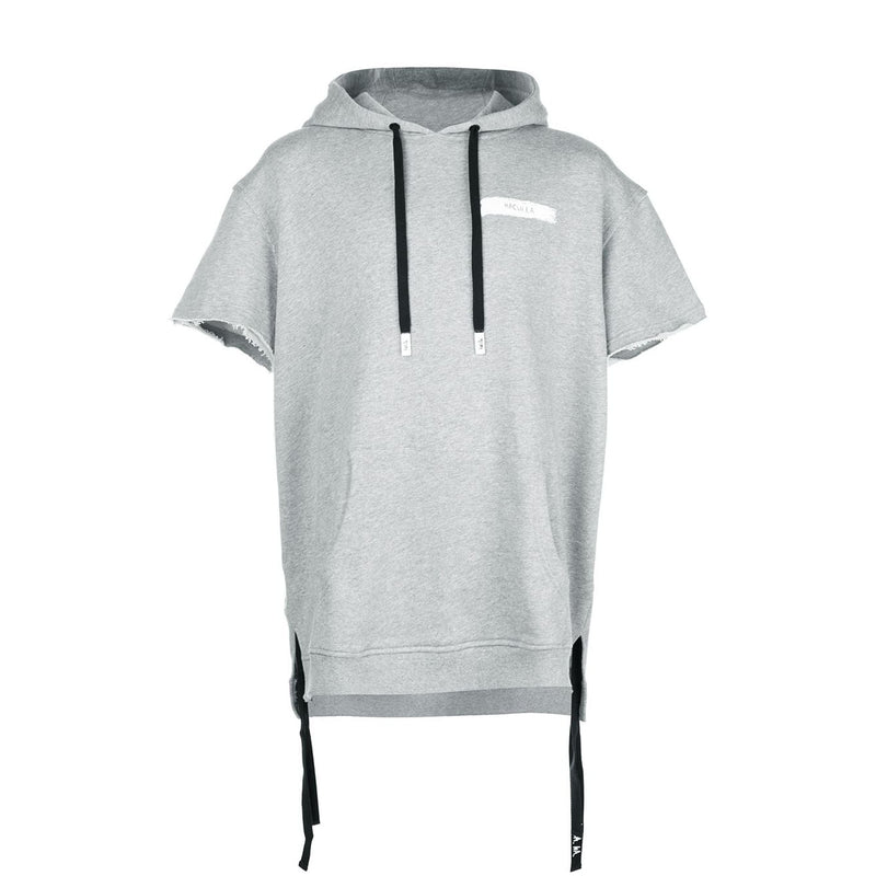 HAC-HEAD  S/S HOODIE HEATHER GREY
