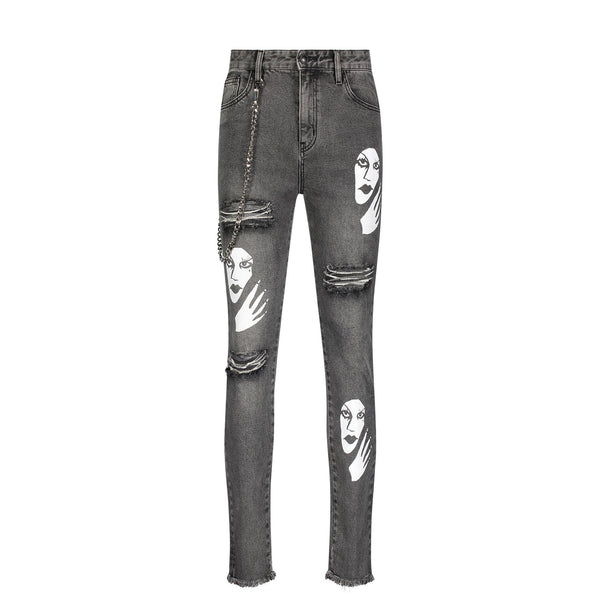 HAC WITCH JEAN BLACK WASH