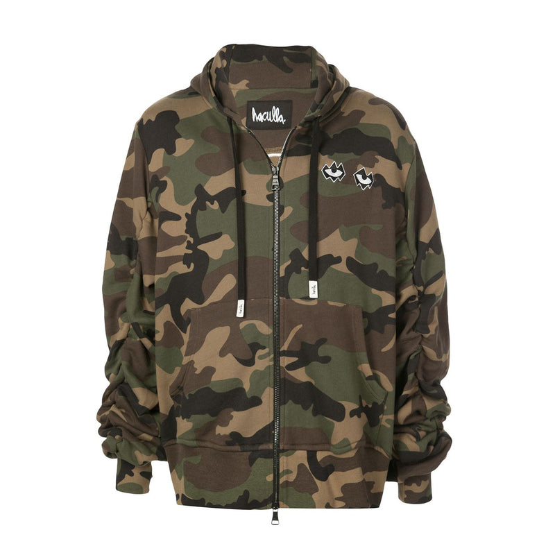 NEVER DUPLICATED DROP SHOULDER OVERSIZE SLEEVE HOODIE
