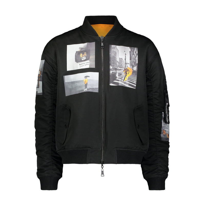 NEW YORK TOUGH BOMBER BLACK