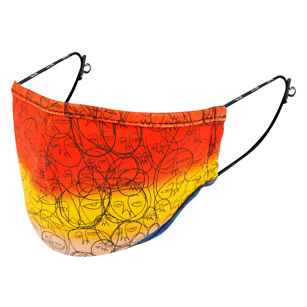 ONE OF A KIND MASK DIP DYE/MULTI