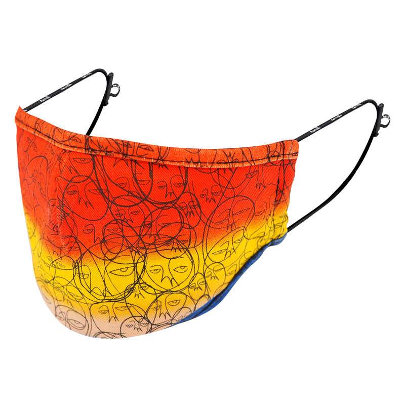 ONE OF A KIND MASK DIP DYE/MULTI