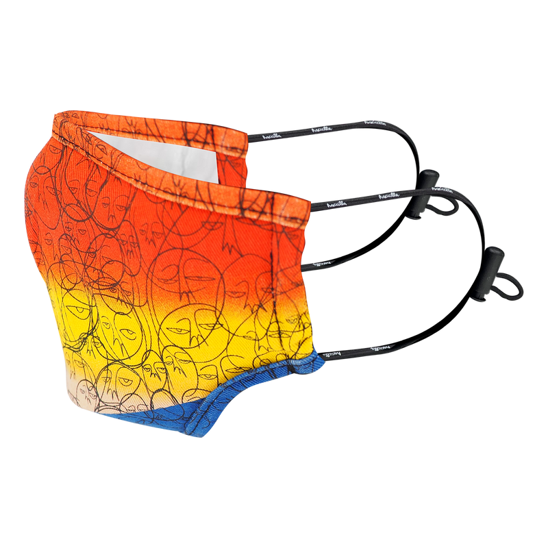ONE OF A KIND MASK DIP DYE/MULTI