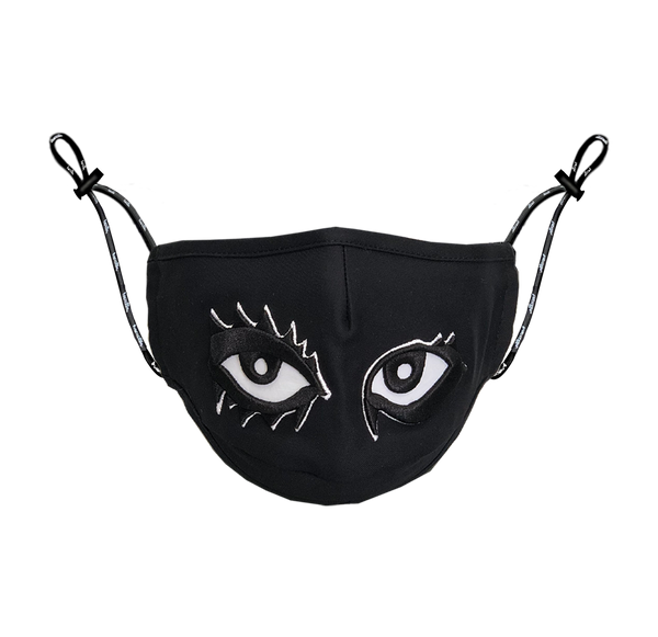 SIGNATURE EYES MASK BLACK